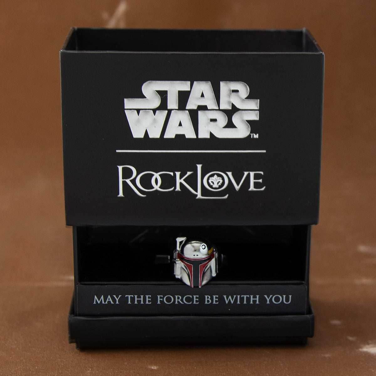 Star Wars X RockLove Boba Fett Helmet Ring - Size 6