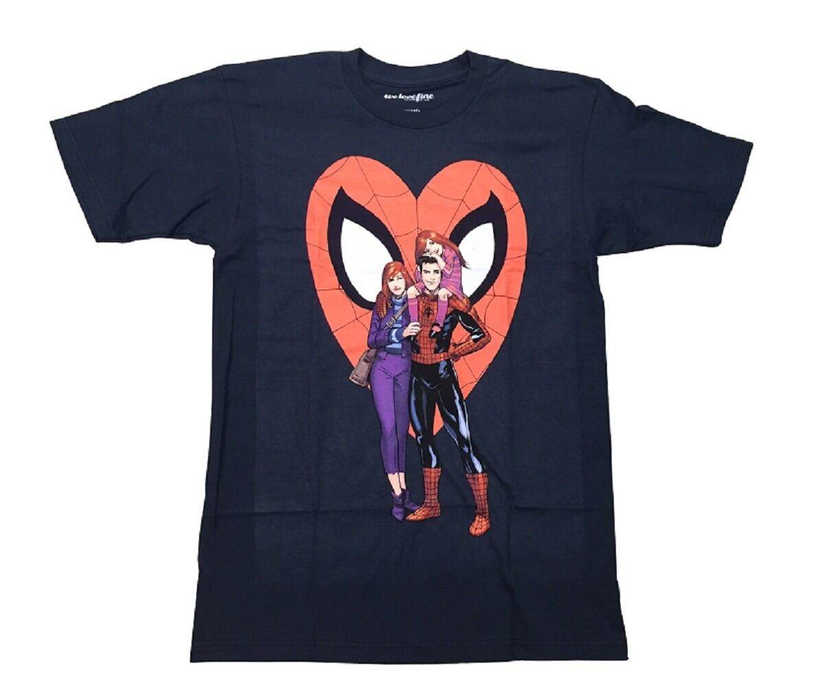 Spider-Man Meet The Parkers Marvel Comics Adult T-Shirt - S