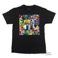 Justice League Faces JLA DC Comics Adult T-Shirt - S