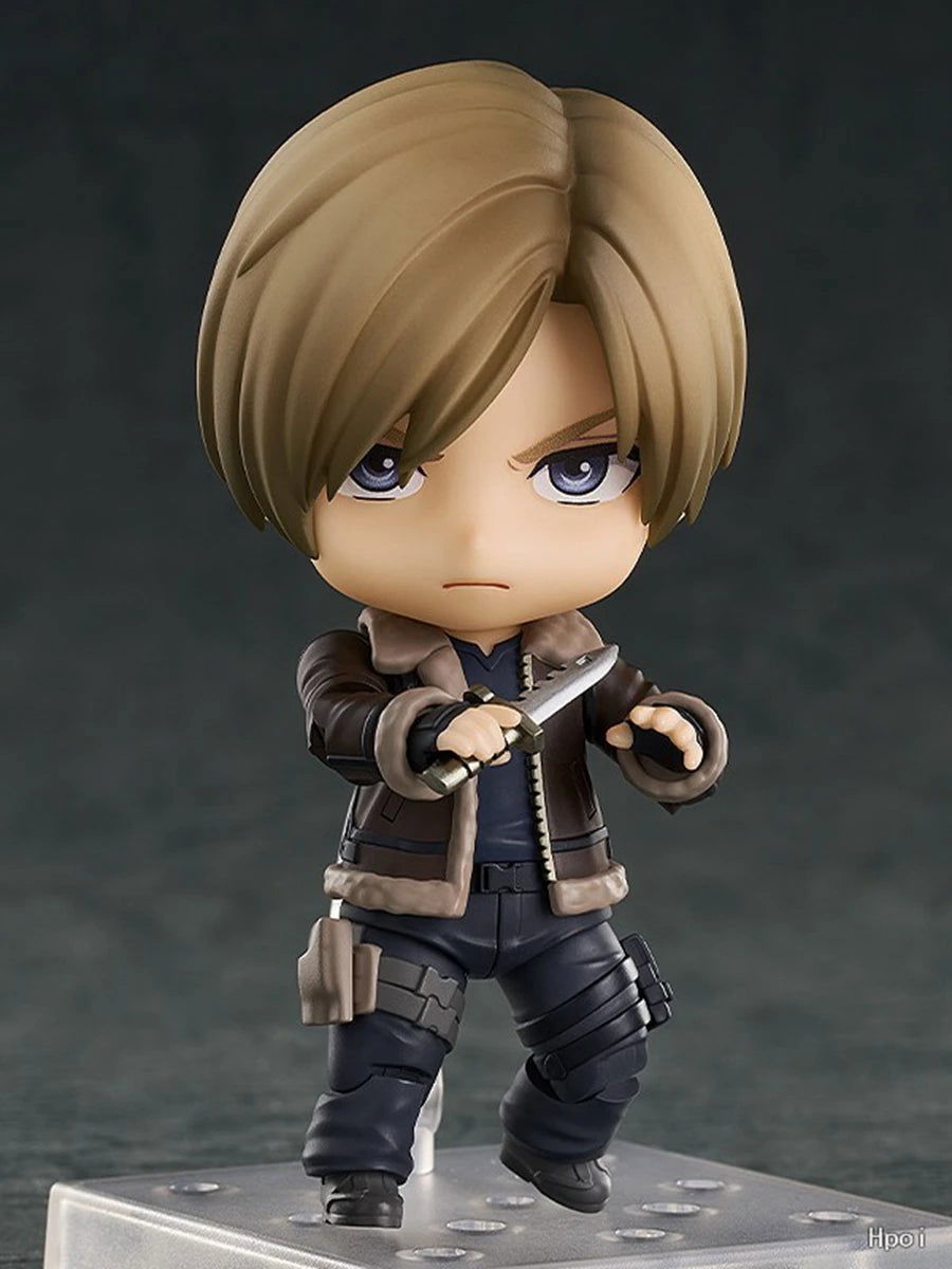 10cm Resident Evil Cute Figure, Kawaii Chibi Leon S. Kennedy Anime Action Figures