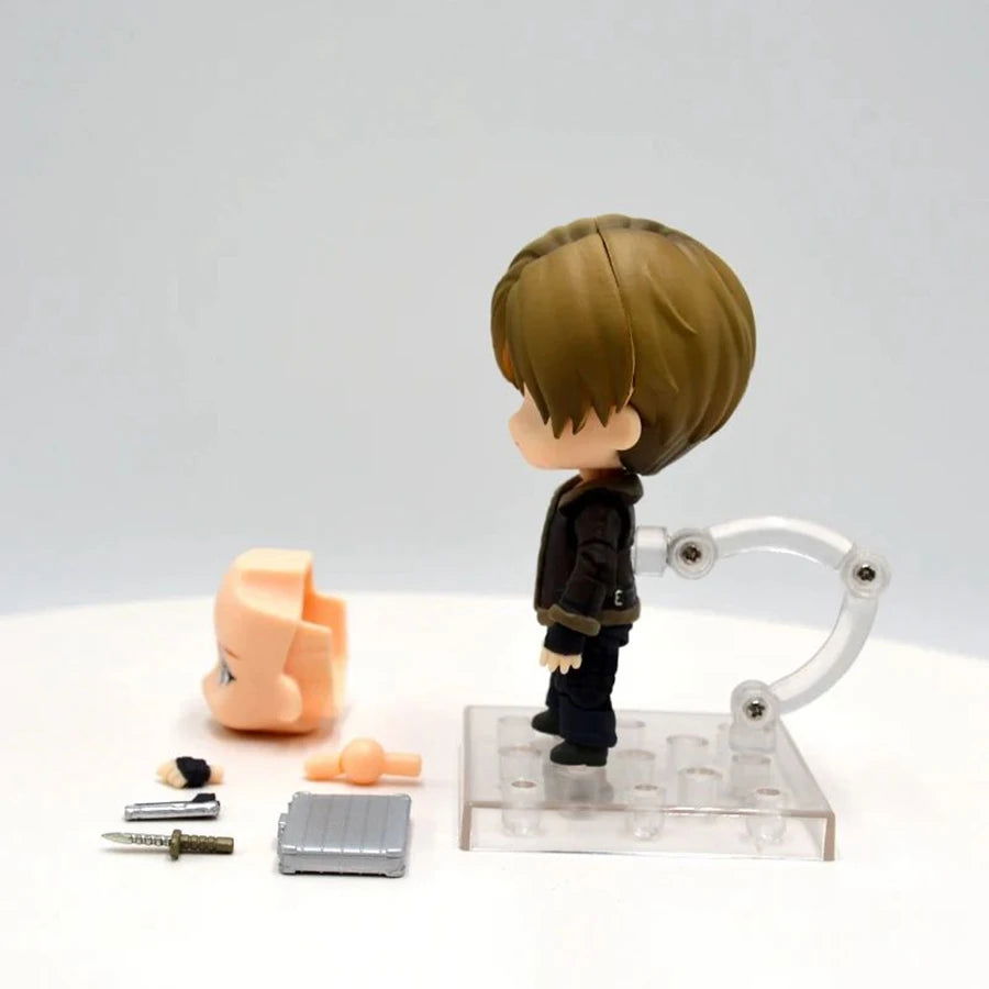 10cm Resident Evil Cute Figure, Kawaii Chibi Leon S. Kennedy Anime Action Figures