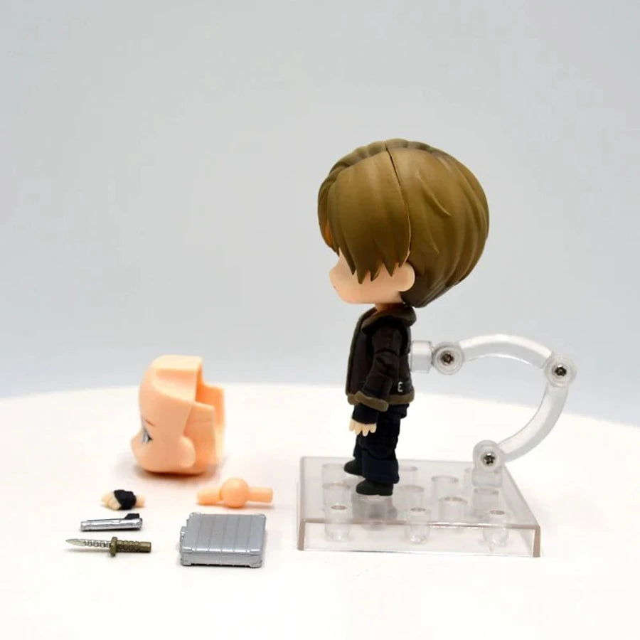 10cm Resident Evil Cute Figure, Kawaii Chibi Leon S. Kennedy Anime Action Figures