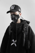 HiH11 Industrial X Hoodie - white / M