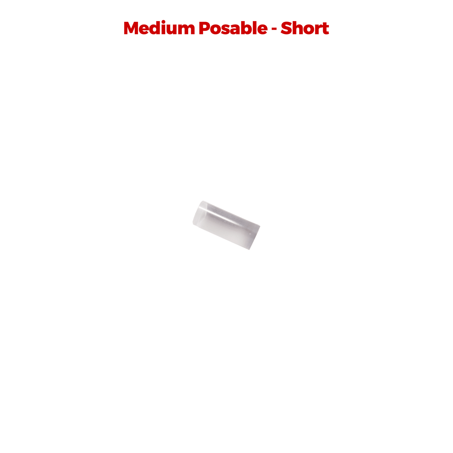 10mm (Approximately 3/8") Medium Posable Acrylic