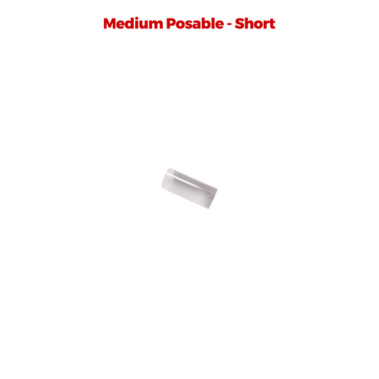 10mm (Approximately 3/8") Medium Posable Acrylic