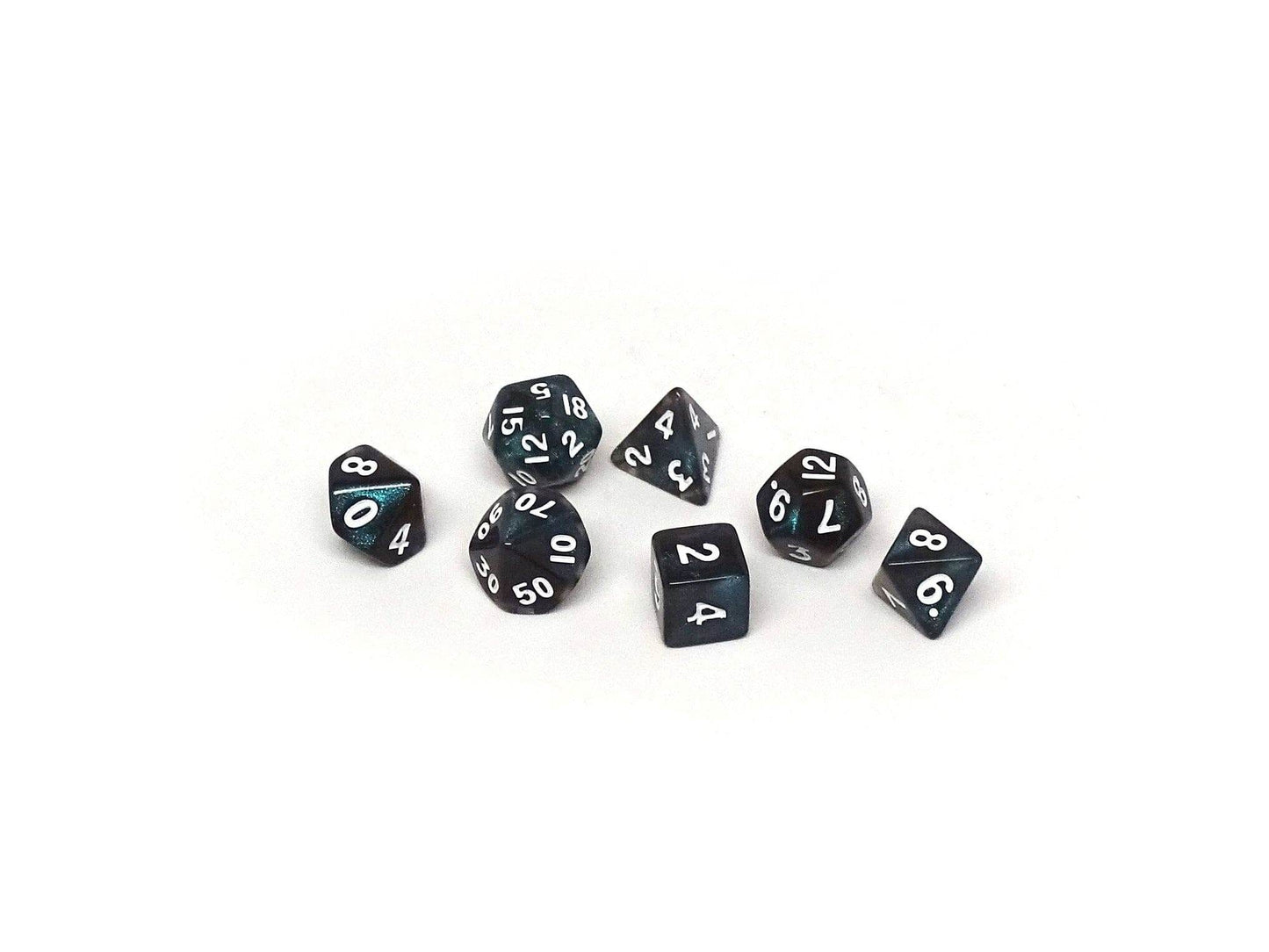 10mm Ocean Shine Mini Dice Set - 