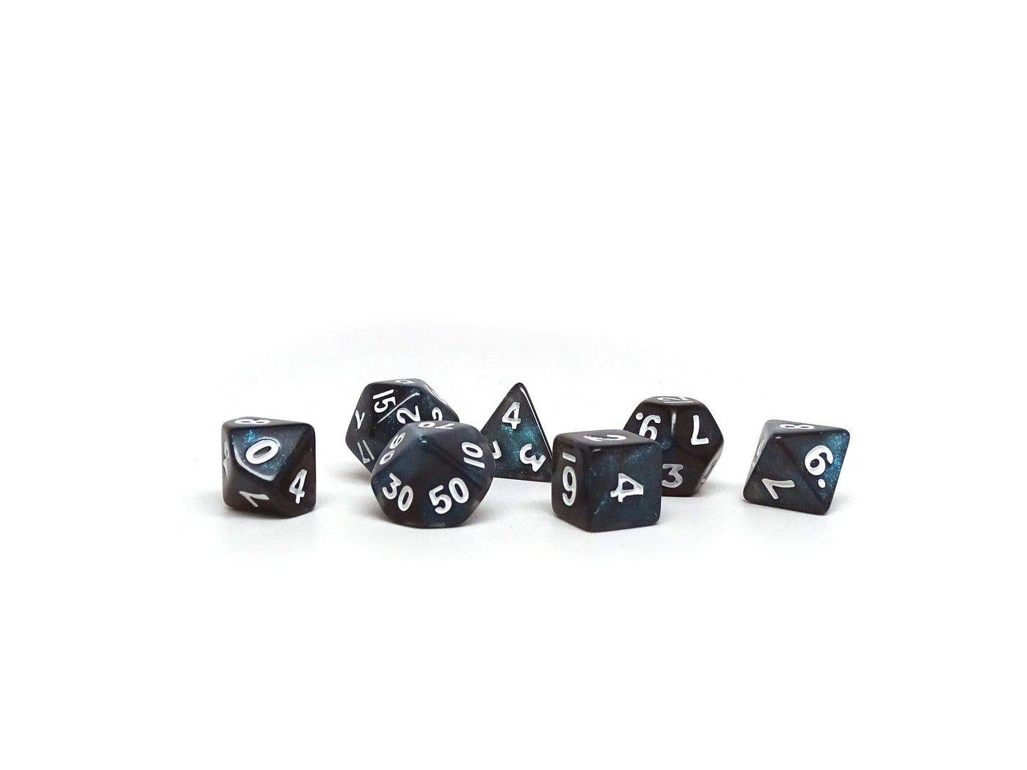 10mm Ocean Shine Mini Dice Set - 