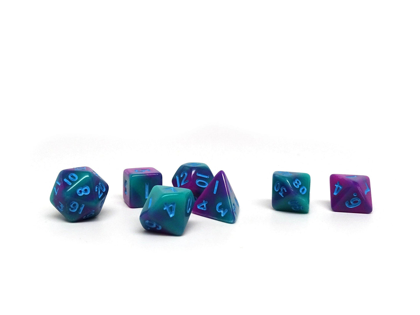 10mm Poison Cloud Mini Dice Set - 