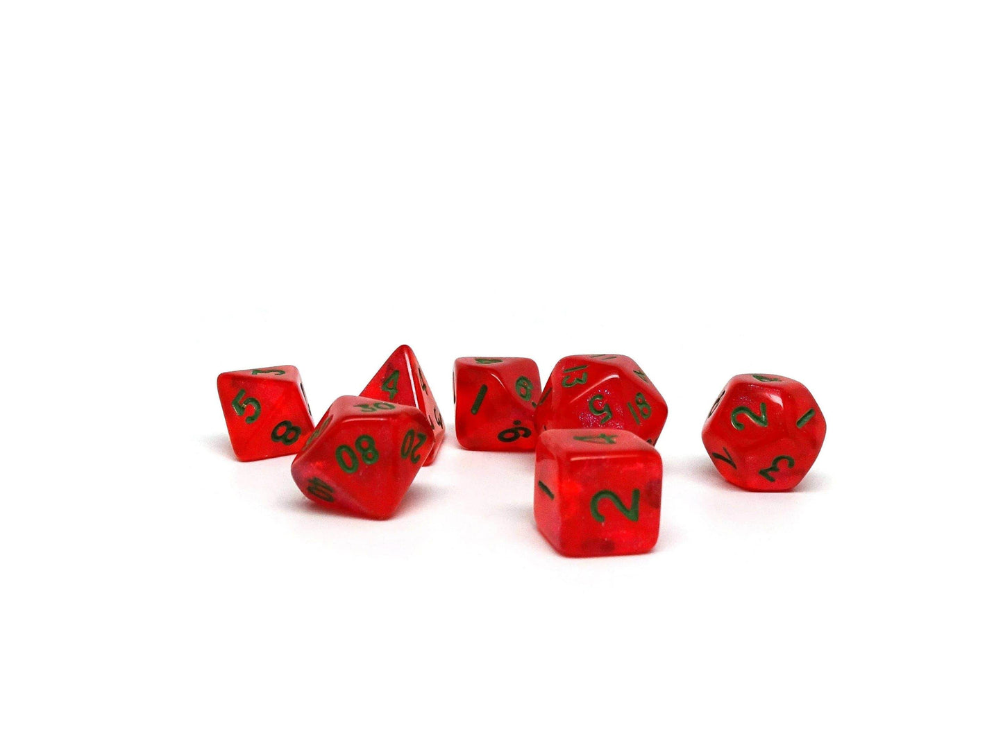 10mm Watermelon Mini Dice Set - 