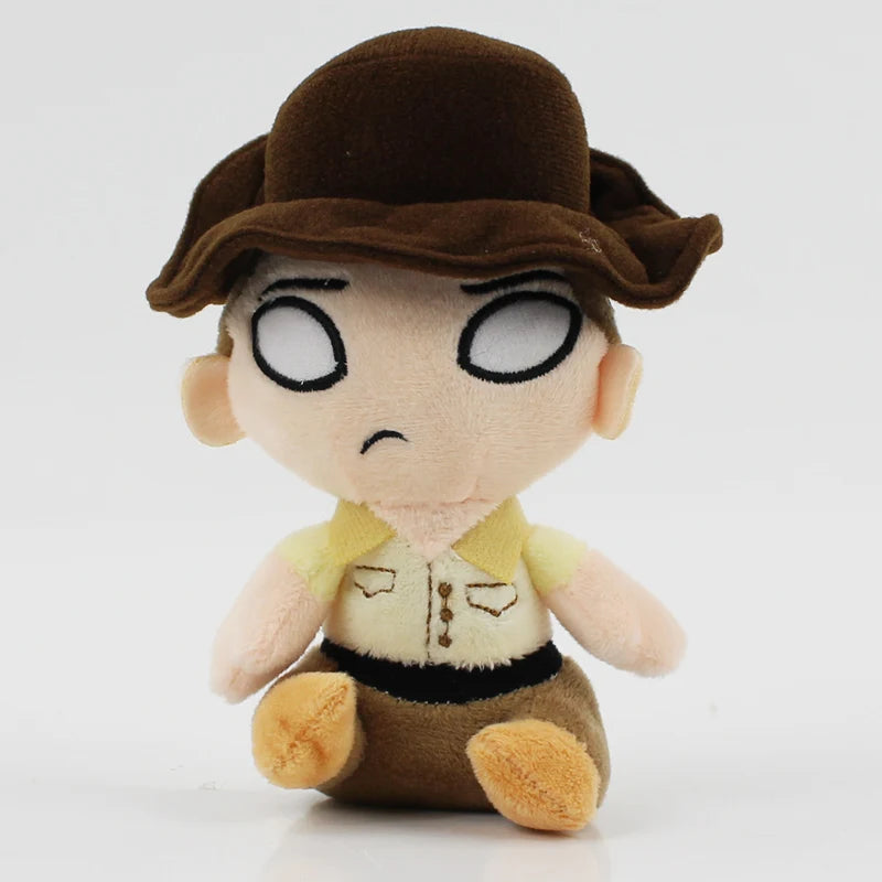 11-14cm 6 Styles The Walking Dead Toys Rick Glenn Hershel Daryl Dixon Sheriff Q Version Cartoon Dolls