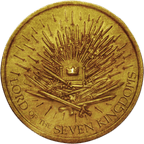 Aegon Targaryen Golden Dragon Coin - 