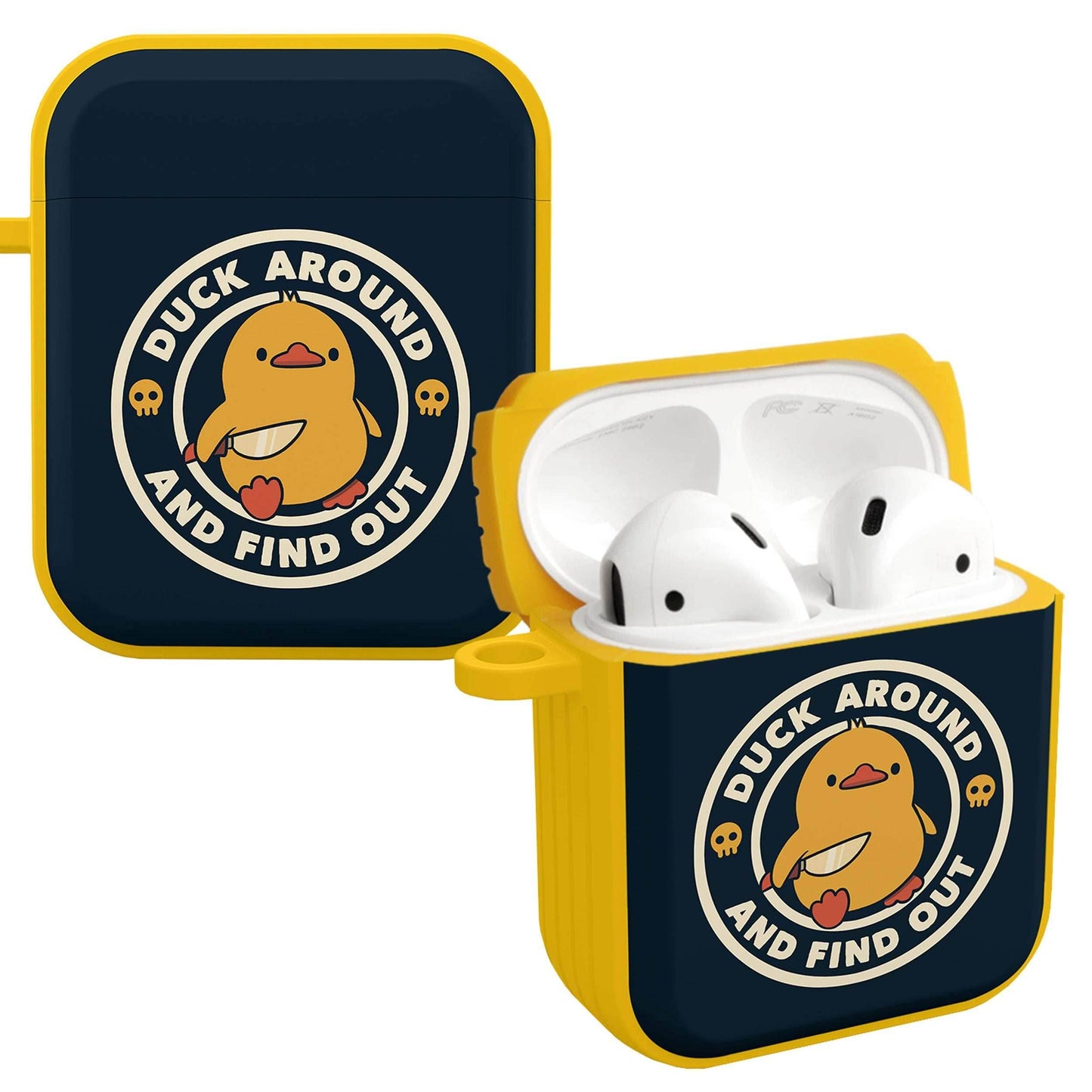 Affinity Bands X Tobe Fonseca HDX Apple AirPods Gen 1 & 2 Case Cover - Duck Around