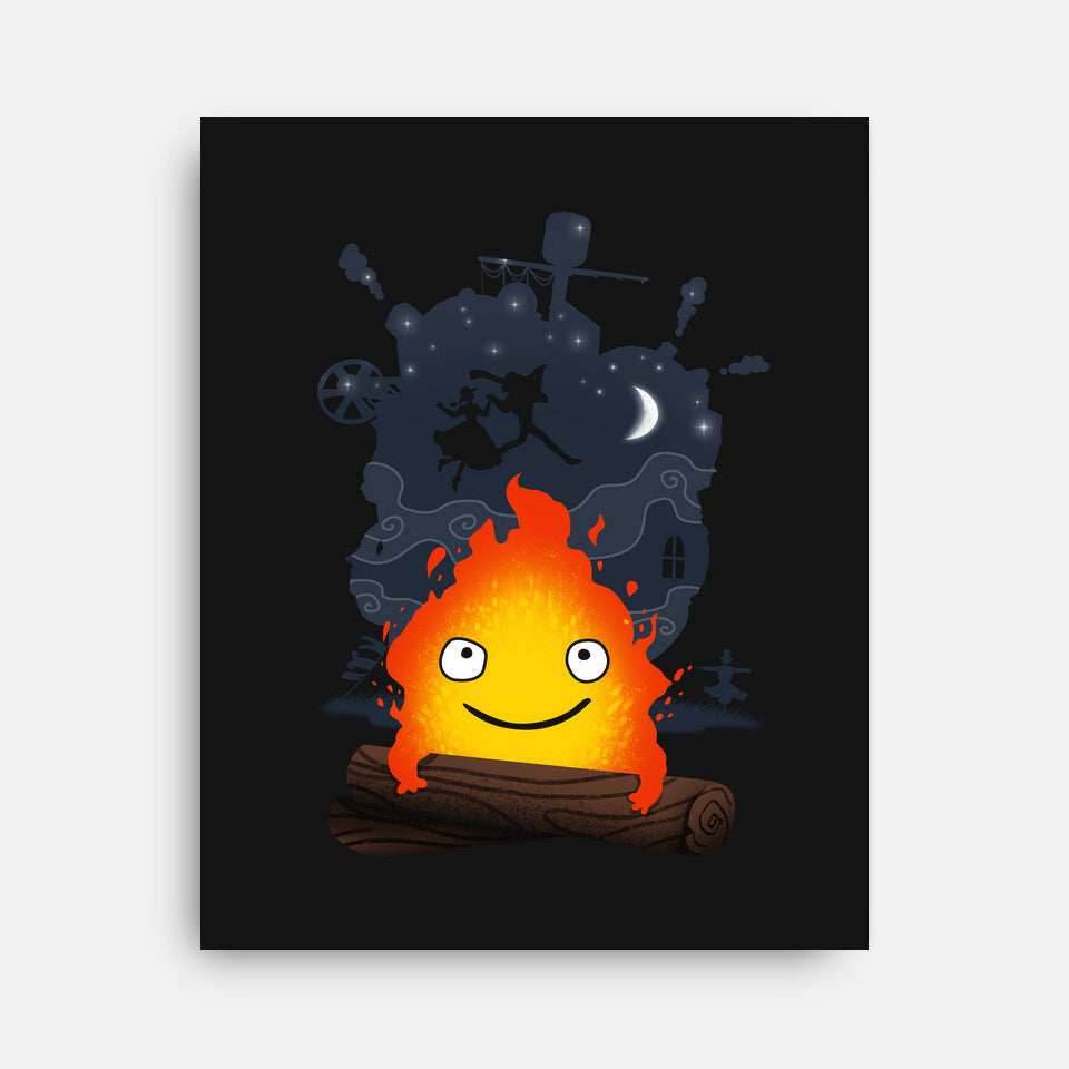 Walking Castle - None / Black / 12x16