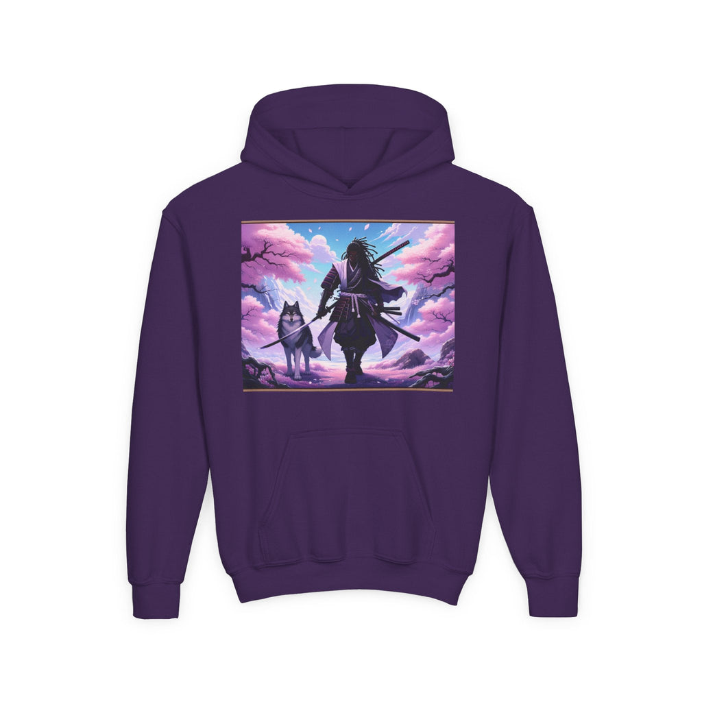 Walking The Wolves to Battle Youth Hooded Sweatshirt