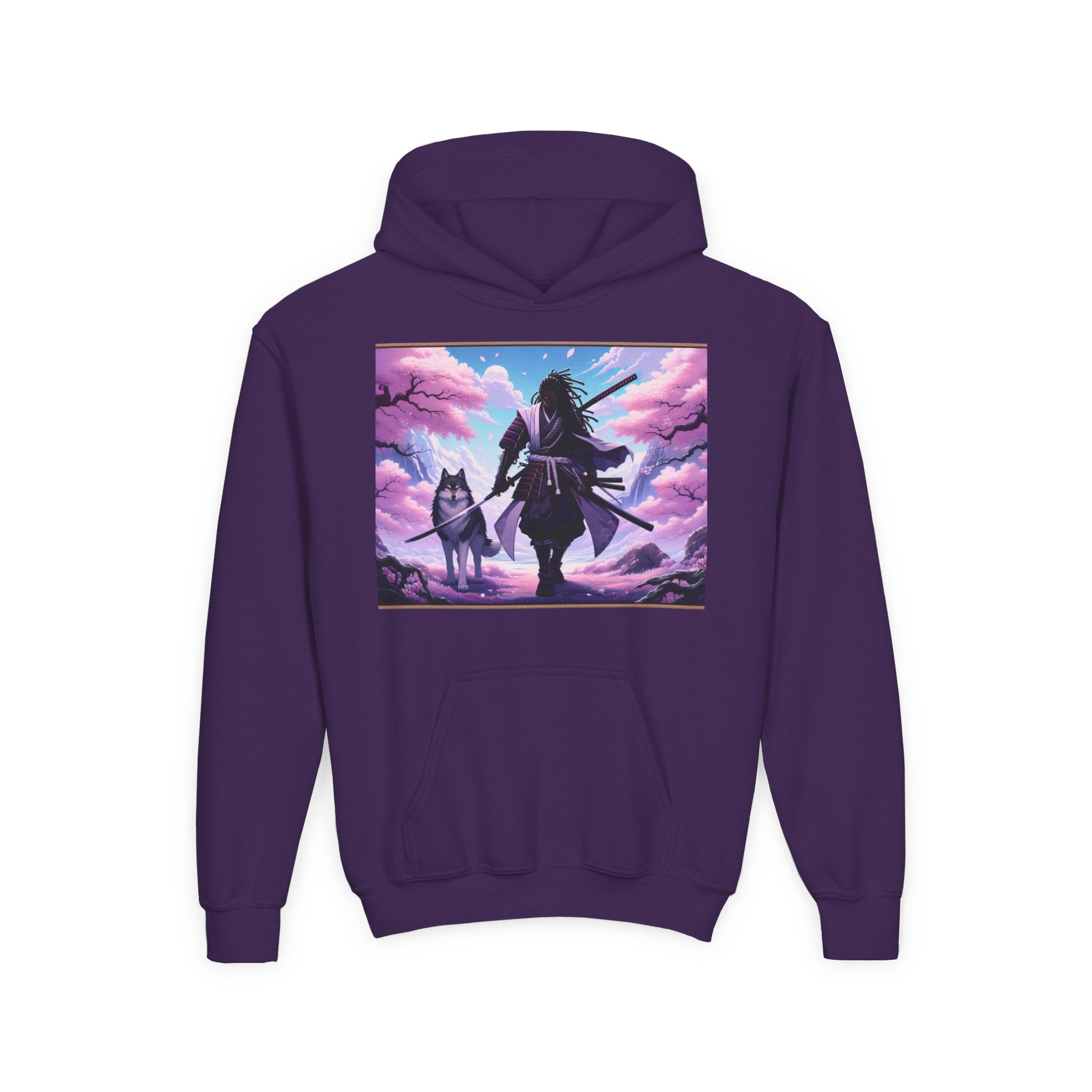 Walking The Wolves to Battle Youth Hooded Sweatshirt