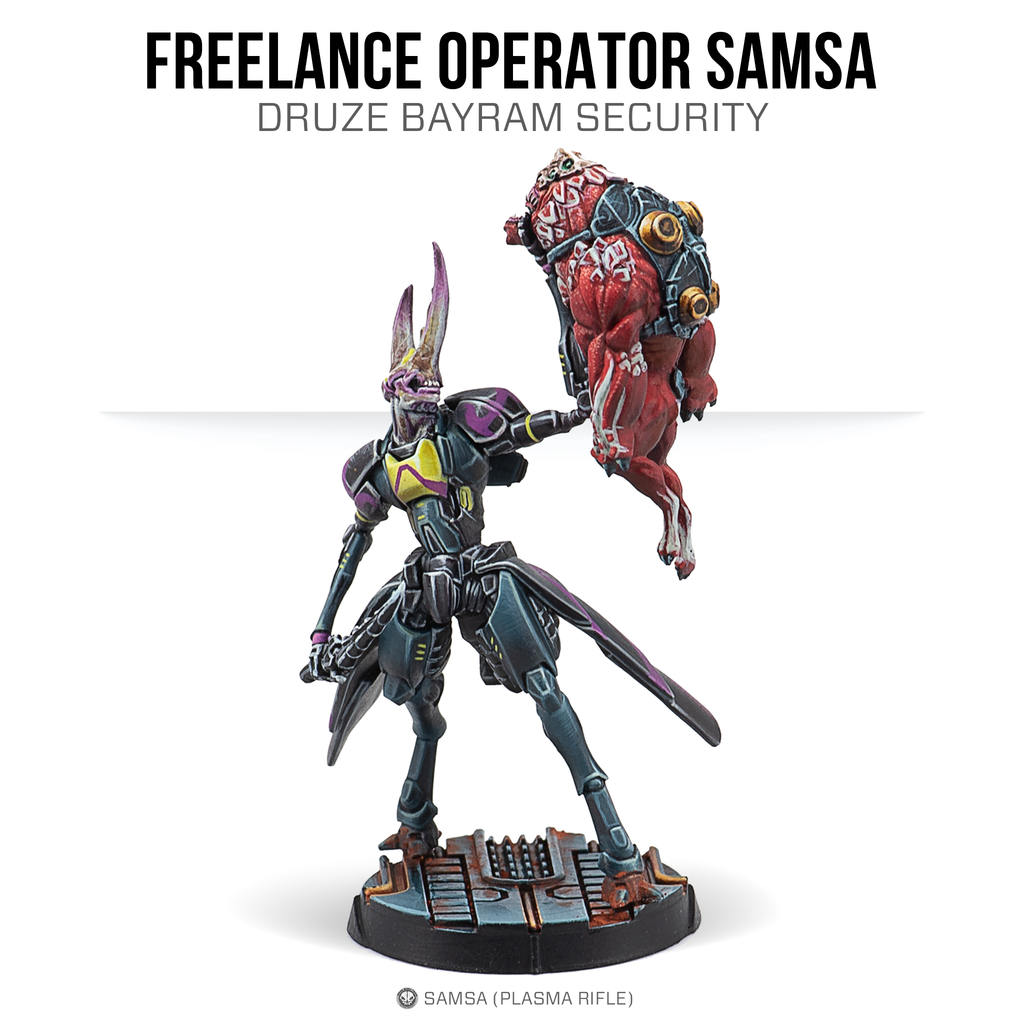 Freelance Operator Samsa (Plasma Rifle)