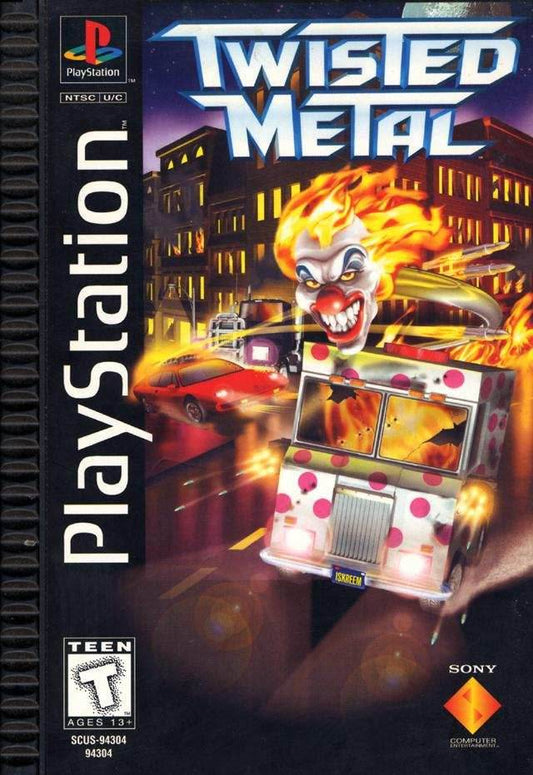 Twisted Metal (Longbox) (Playstation) - Game Manual Only