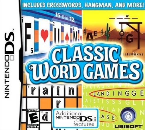 Classic Word Games (Nintendo DS) - Game Manual Only