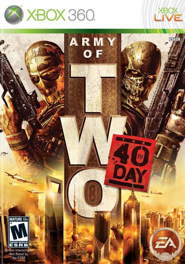 Army of Two: The 40th Day (Platinum Hits) (Xbox 360) - Game Manual Only