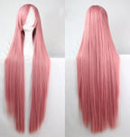 100cm Cosplay Straight Wig – Long Dyeable Party Wig | 18 Colors