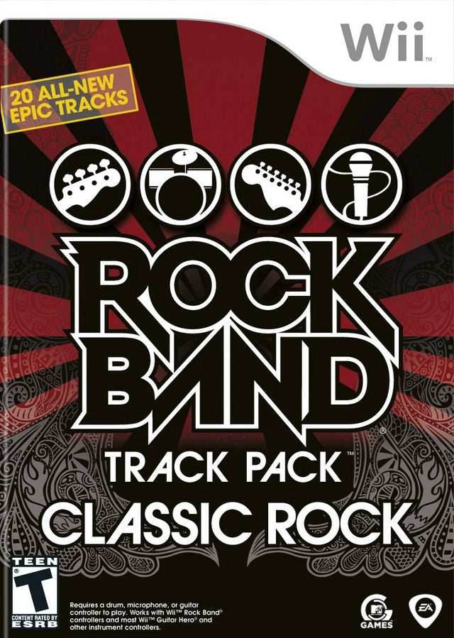 Rock Band Track Pack: Classic Rock (Wii) - Game Manual Only