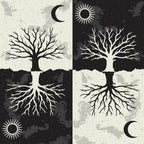 As Above So Below Tree Knee High Socks - 