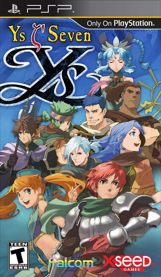 Ys Seven (PSP) - Game Manual Only