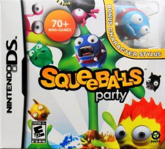 Squeeballs Party (Nintendo DS) - Game Manual Only