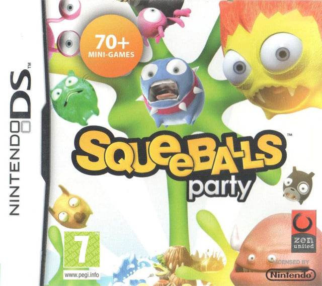 Squeeballs Party [European Import] (Nintendo DS) - Game Manual Only