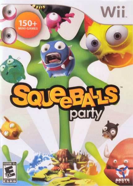 Squeeballs Party (Wii) - Game Manual Only