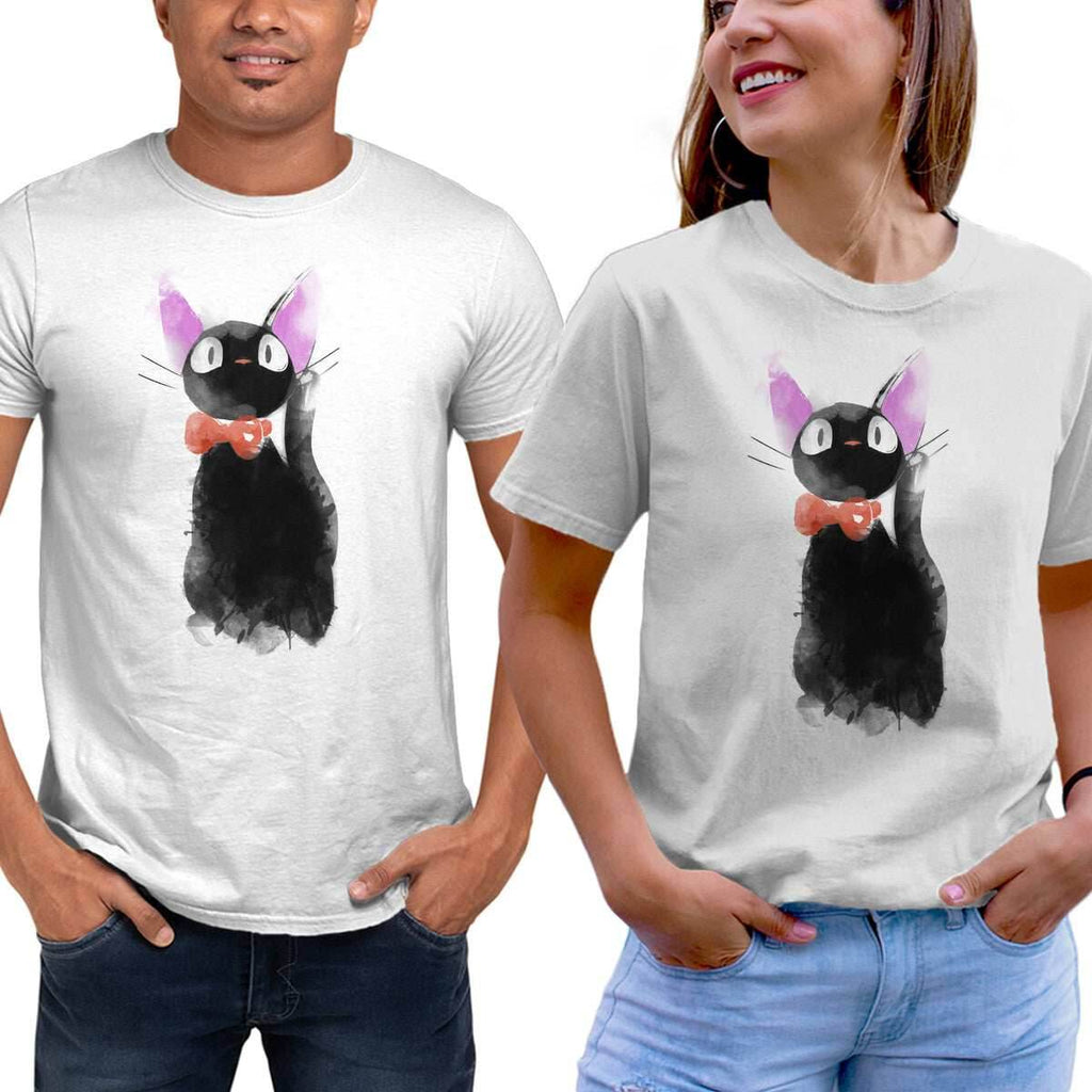Watercolor Cat - Unisex / White / S