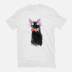 Watercolor Cat - Unisex / White / S