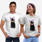 Watercolor Cat - Unisex / White / S