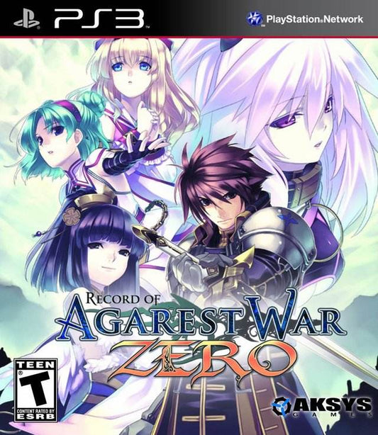 Record of Agarest War Zero (Playstation 3) - Game Manual Only
