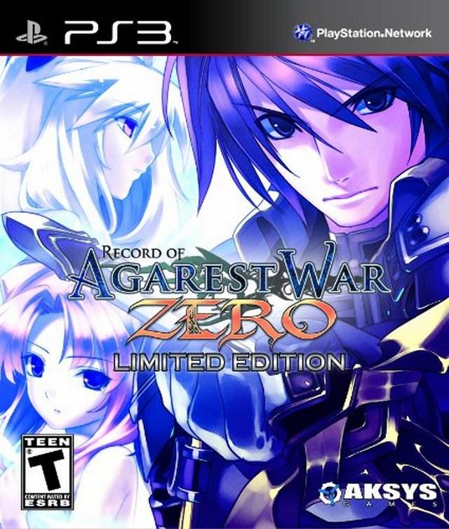 Record of Agarest War Zero Limited Edition (Playstation 3) - Game Manual Only