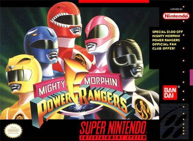Mighty Morphin Power Rangers (Super Nintendo) - Game Manual Only