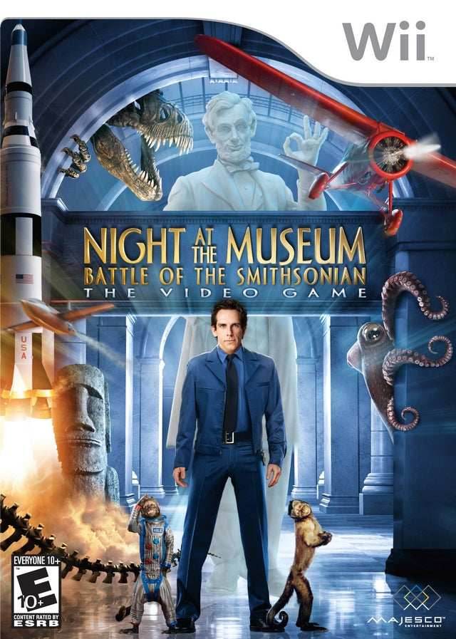 Night at the Museum Battle of the Smithsonian (Wii) - Game Manual Only