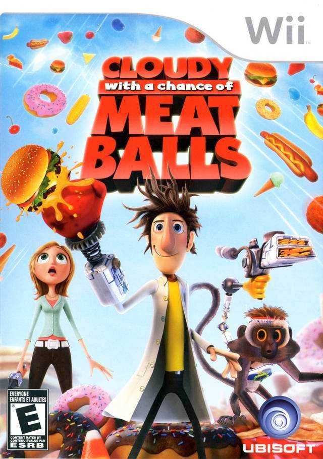 Cloudy with a Chance of Meatballs (Wii) - Game Manual Only
