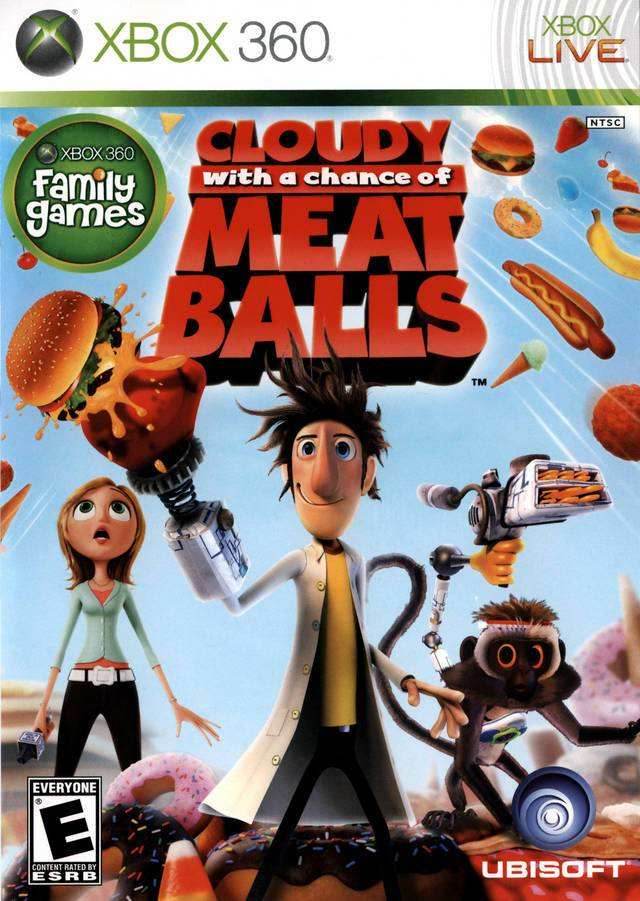 Cloudy with a Chance of Meatballs (Xbox 360) - Game Manual Only