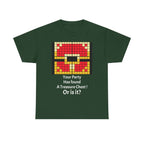 Your party has found a treasure chest! Unisex Heavy Cotton Tee - Forest Green / S