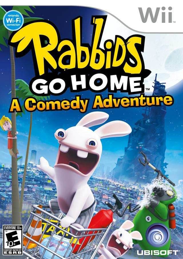 Rabbids Go Home (Wii) - Game Manual Only