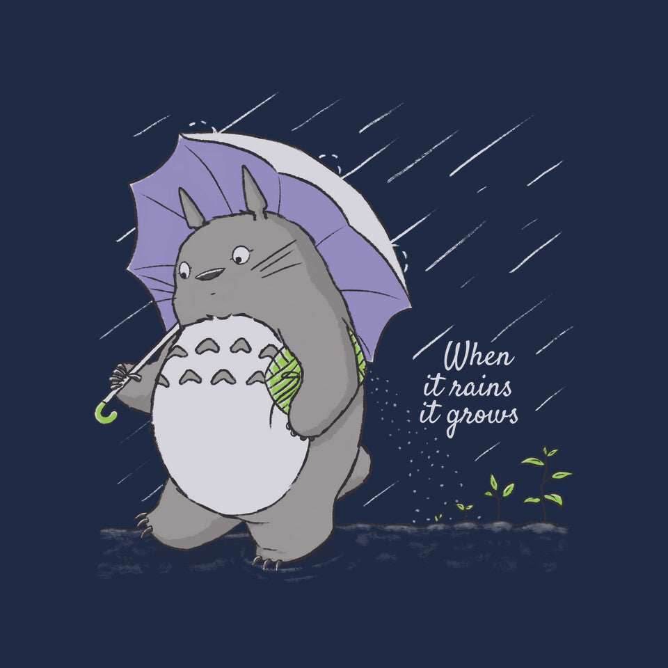 When It Rains - Unisex / Navy / S