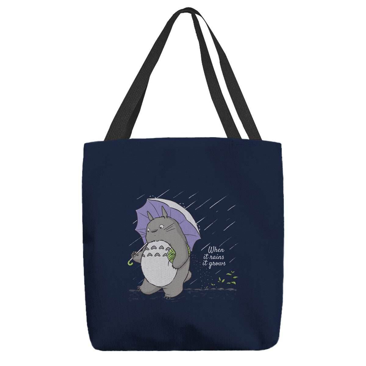 When It Rains - None / Navy / 13x13