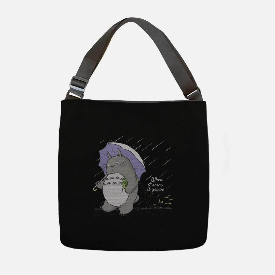 When It Rains - None / Navy / 16x16