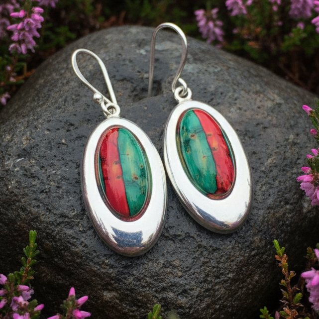 Heathergems Celtic Teardrop Earrings