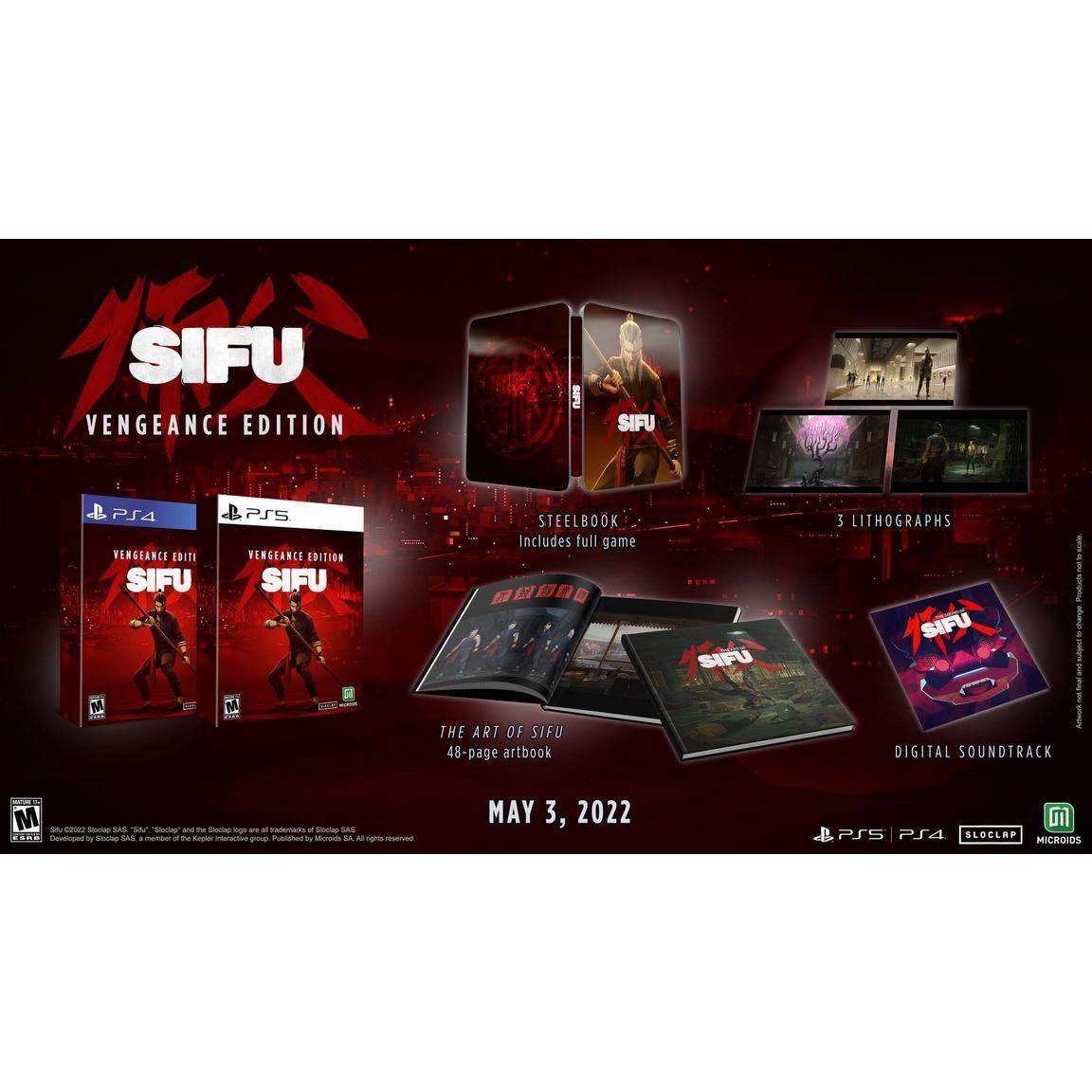 SIFU: Vengeance Edition (PlayStation 4) - Game Only