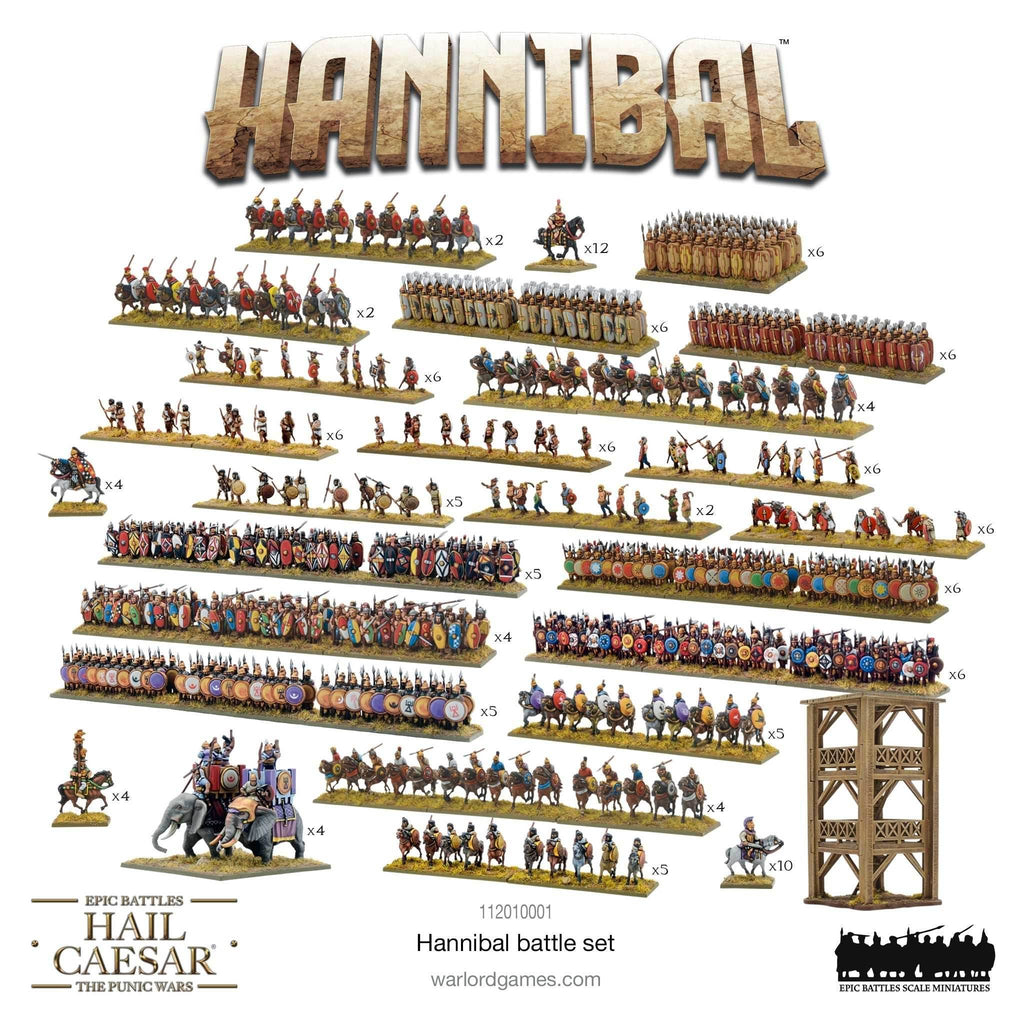 Hail Caesar Epic Battles: Punic Wars - Hannibal Battle Set - 