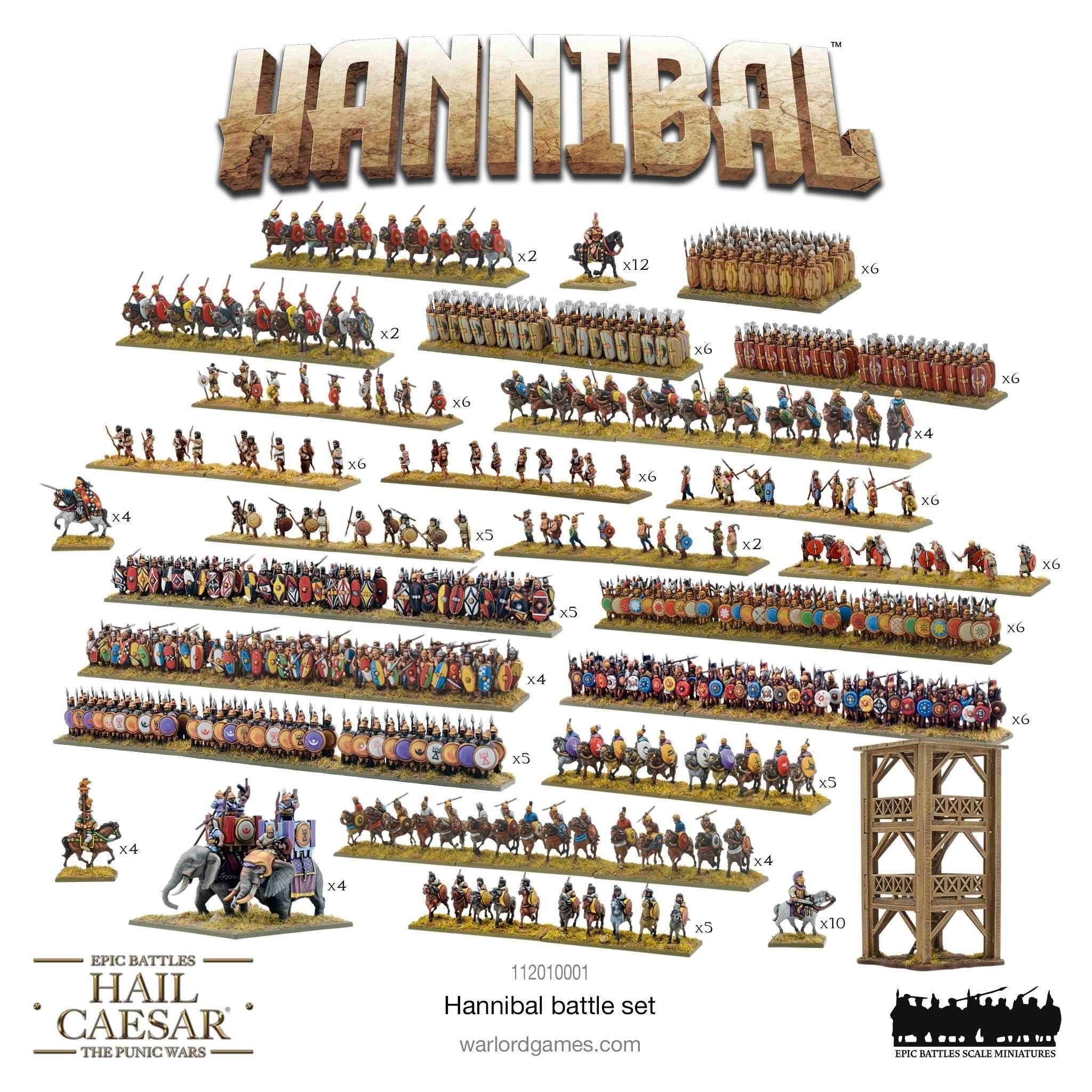 Hail Caesar Epic Battles: Punic Wars - Hannibal Battle Set - 