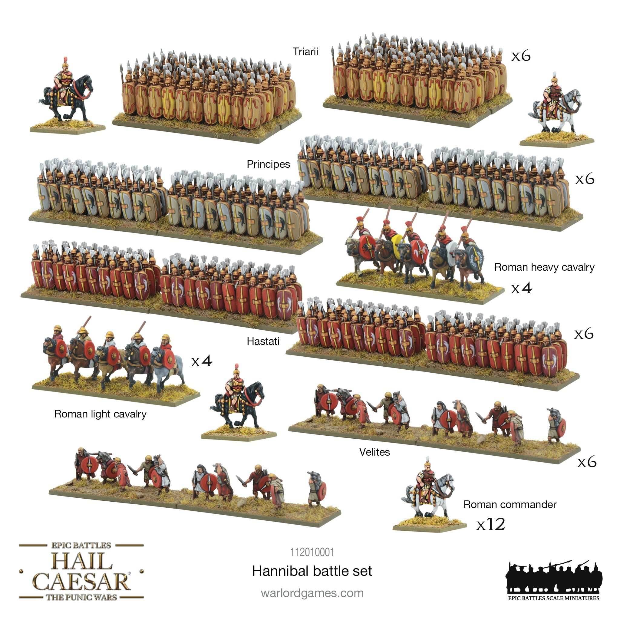 Hail Caesar Epic Battles: Punic Wars - Hannibal Battle Set - 