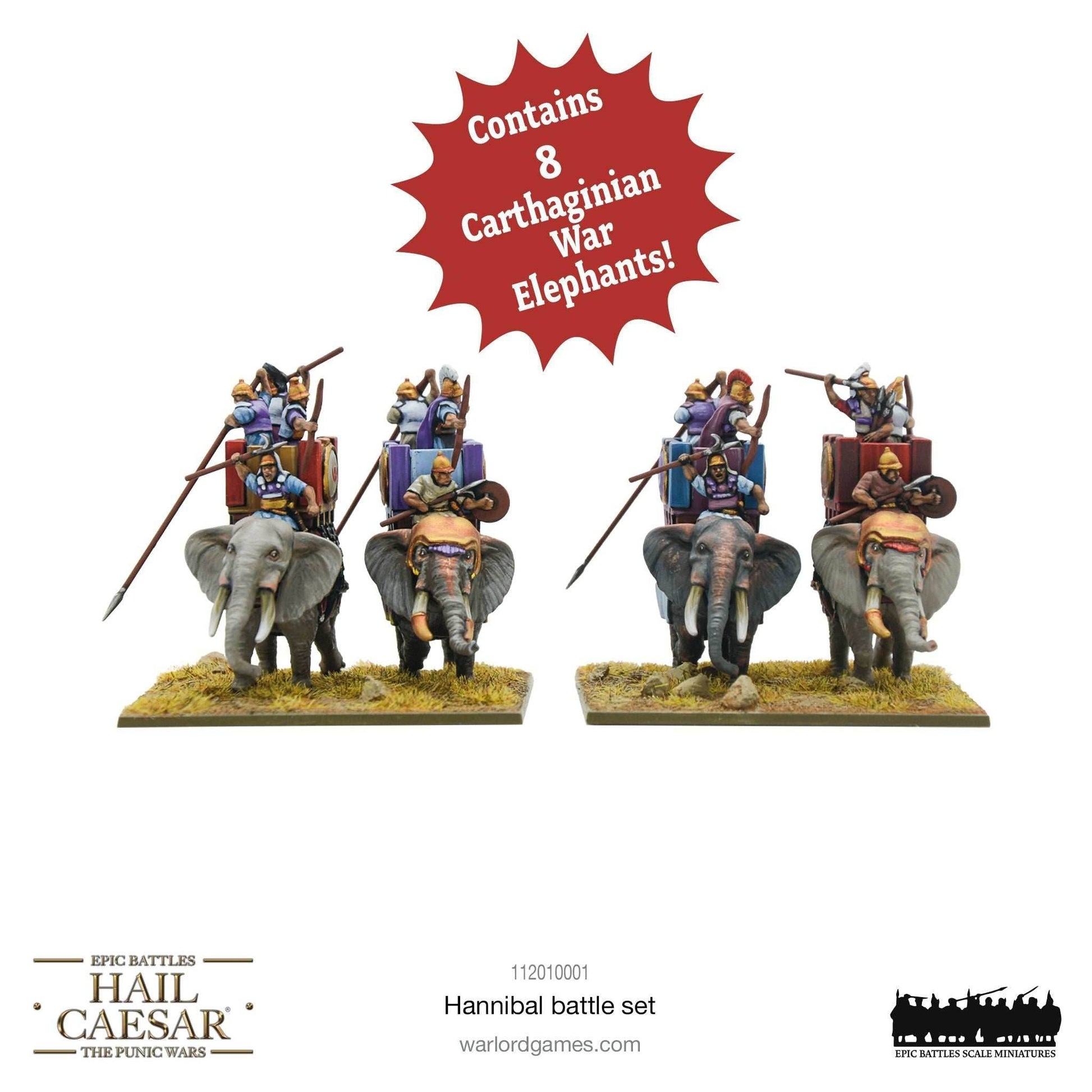 Hail Caesar Epic Battles: Punic Wars - Hannibal Battle Set - 